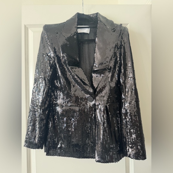 Sequin Fitted Blazer - Picture 6 of 13